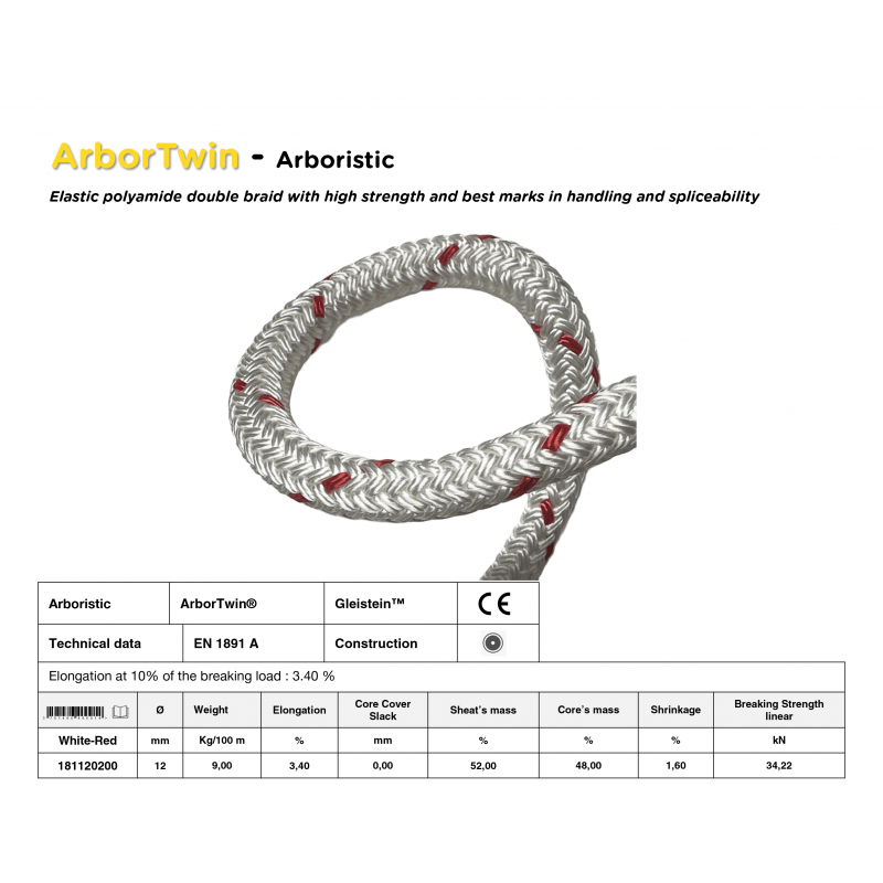 Access rope ArborTwin | Gleistein™