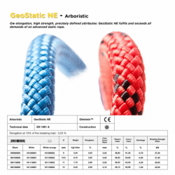 Static rope GeoStatic NE | Gleistein™