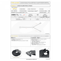 Catamaran mooring line, Y mooring line | Nodusfactory-Industry