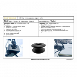 Anneau a faible friction passe coque | Hull-Ring