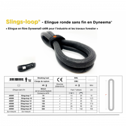 Endless round sling in Dyneema® | Sling-loop® | Dyneema® Sling-loop